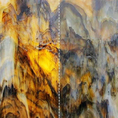 10x10 cm 30 colori sfumati Piastrelle quadrate in vetro con scatola Decorazione fai da te arte artigianale Scrapbook Creazione di pietre Forniture-27