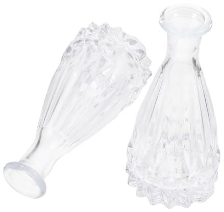 ORFOFE 1satz Glasblumenvase Transparent Modern Für Tischdekoration Für Hochzeiten Und Aromatherapie