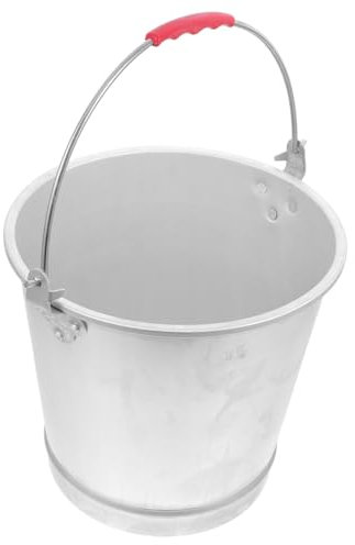 FUNOMOCYA Verdickter Camping-wasserkrug Aus Aluminium 28 Cm Tragbarer Wassereimer Für Die Strandsammlung Mehrzweck-aufbewahrungsbehälter