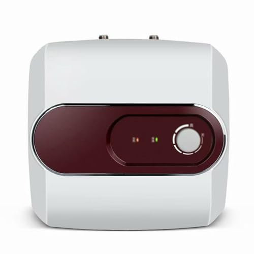 Chauffe-eau électrique à mini-réservoir Chauffe-eau instantané sous évier 1500 W Convient pour cuisine, étagère, montage mural pour camping-car