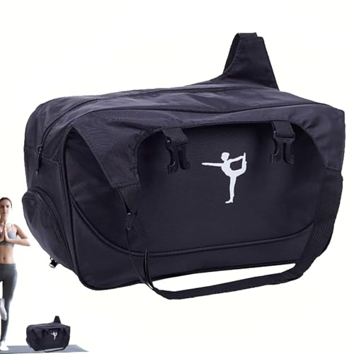 Generico Yoga Sports Bag - Borsa Per Tappeto, Pilates E Fitness | Borsa Di Trasporto Pieghevole E Leggera, Design Resistente Per Donne, Uomini, Ragazze E Adolescenti, Ideale Per La Stanza