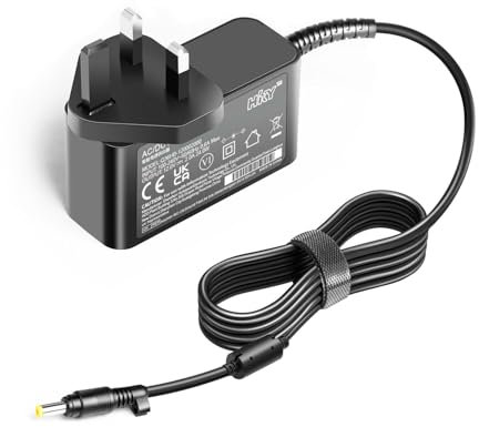 HKY 12V 1.5A Power Adapter Charger for Sky Q hub Wireless Router SE210 SR230 Replacement Sky Q HUB Router Power Supply Adapter SP210 SR203 MH17-11120-100 12 Volts Adaptor Charging Cable