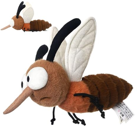 Genérico Juguete Mosca - Peluche Suave y Lindo de Mosca - Cojín Decorativo para Niños Niñas Bebés Adolescentes Jóvenes Adultos Familia Amigos