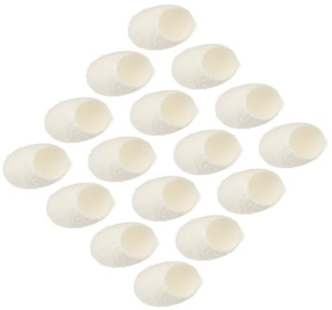 IWOWHERO Bolas Exfoliantes y Blanquear la Piel 100 de Seda Natural para Eliminar Puntos Negros Limpiador Facial para Cuidado Piel Textura Delicada y Orgánica