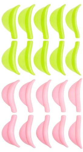 MNYXIS 10 Paia Pad in Silicone Riutilizzabili per Laminazione Ciglia, Bigodini Laminazione Ciglia, set Laminazione Ciglia Professionale, Cuscinetti Lash Lift per Sollevamento Ciglia e Sopracciglia