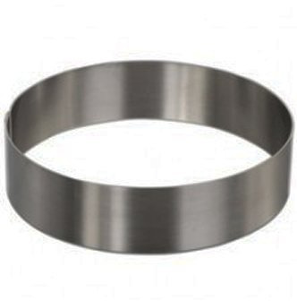 Round Cake Mold/Pastry Ring, S/S, Heavy Gauge (9 x 2) Sunrise Kitchen Supply