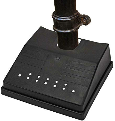 Greenfields Outdoor Garden Drain Cover for Leaves Outside Black Plastic Gutter Grid Anti Leaf Blockage Guard Stopper for Garden Grates Easy Leaf Free Drainage Tidy Drain Cover (1)
