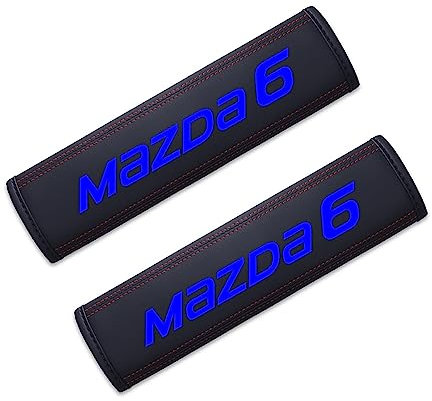 BAGLEV 2 Stück Auto Gurtpolster Sicherheits-Schultergurt-Schutzhülle,für Mazda 6 Erwachsene Kinder Komfortable Sicherheitsgurt Innere ZubehöR,C