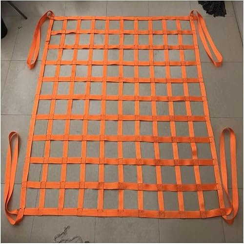 Robustes Gartenkletternetz zur Ladungssicherung, dehnbares Nylon-Netz für Fahrradladungen (3 m x 3 m Masche, 20 cm Tragkraft, 4 t)