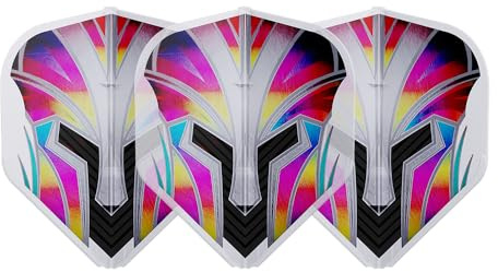 LSTYLE EZ L1 Prime Series Rainbow Clear White - Dart Flights
