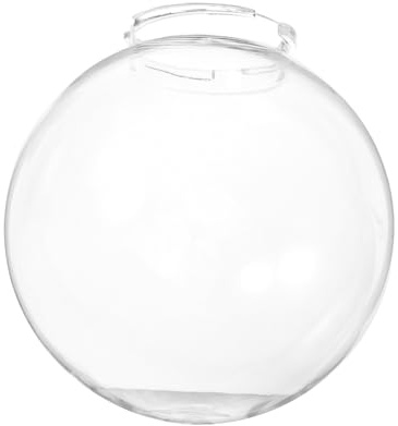 POPETPOP Lampada Sfera Giardino in Plastico, Paralume a Globo per Sostituzione, Protegge Dalla Polvere, Accessorio Decorativo per Esterno e Casa
