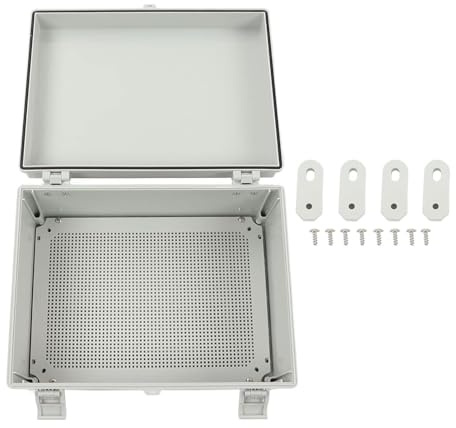 Tools Compatible with Outdoor Junction Box Hinge Cover Insulated Electrical Box IP67 Waterproof for DIY Projects