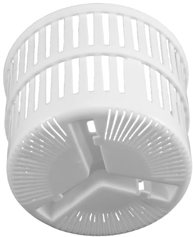 MALUGOGO Small Washer Spin Dryer Basket for Mini Laundry Machines, Plastic Collapsible Laundry Basket Unique Drainage Structure and Robust Weight-bearing Capability, for Dorms and Small