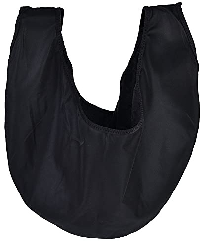 Generic Slitstark Bowlingbollsbärare Bollpåse Lätt Bärbart Skydd för Bowlinggym Använd Svart Plyschduk 19,7x9,1tum (Svart)