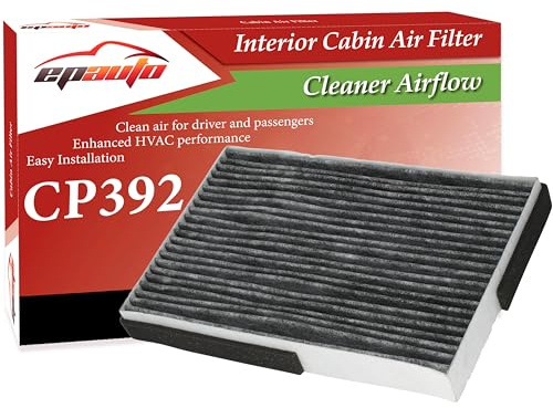 EPAuto CP392 (CF8392A) Cabin Air Filter, Replacement for Buick LaCrosse, Century, Regal, Chevy Monte Carlo, Pontiac Grand Prix, Oldsmobile Intrigue FIts 1997-2009 Models; Chevy Impala (2000-2016)