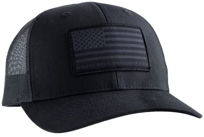 Magpul Cappello da Camionista con Chiusura a Scatto, Taglia Unica Cappellino da Baseball, Patch Standard Nero, Unisex-Adulto