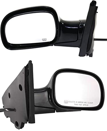 Garage-Pro Driver & Passenger Side Power Heated Mirrors for Dodge Grand Caravan Caravan Chrysler Town & Country 2001-2007 Paintable