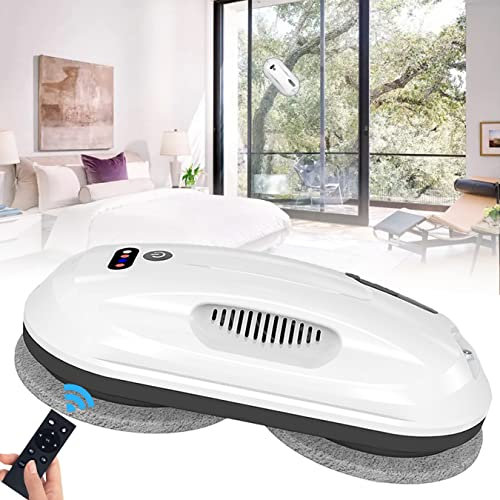 XDLYWUZIQ Robot Profesional De Limpieza De Ventanas, Robot Inteligente De Limpieza De Ventanas con Rociador De Agua, Herramientas De Limpieza De Vidrios para Ventanas Altas En Interiores Y Exteriores