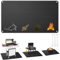 Tapis de Barbecue, Tapis Barbecue sol Fibres de Verre en Silicone, Tapis de Cuisson BBQ Résistant à la Chaleur Jusqu'à 650°C, Tapis de Protection de Sol pour Barbecue (100 * 180CM)