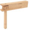 Wooden Ratchet Noise Maker Orff Hand Noisemaker Toy with Fine Polishing for Sporting Events,Games