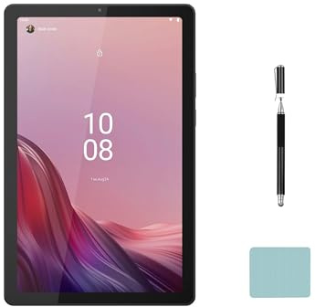 Lenovo Tab M9 9 inch HD (1340 x 800) Tablet, MediaTek MT6769V/CU Helio G80 (12 nm) Octa-core, 3GB RAM, 32GB eMMC, Android 12, Arctic Grey with Accessories