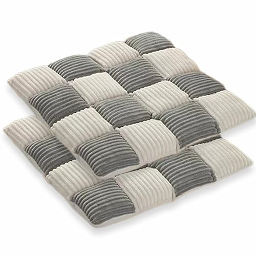 Decorative Garden Chair Cushion (42x42cm) - Comfortable Thick Seat Pad Soft & Colorful Upholstered Pillow for Home & Outdoor Use.