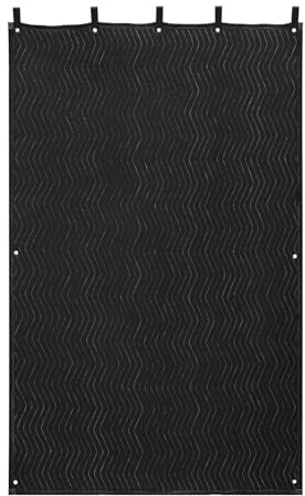 Sound Dampening Blanket 80 x 96in, Soundproof Curtains with Grommets, Studio Acoustic Blanket for Window, Door, Recording, Blackout, Noise Reduction