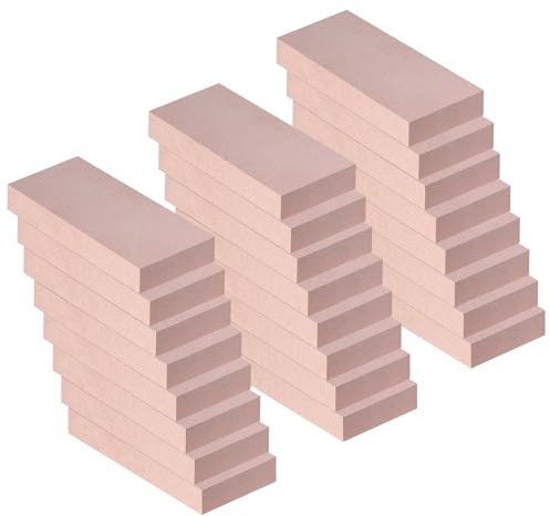 Ladrillos refractarios, ladrillos refractarios de arcilla resistentes a altas temperaturas para estufas de leña, chimeneas, hornos de pizza y ahumadores de barbacoa, tamaño 9 x 4-1/2 x 1-1/4 pulgadas