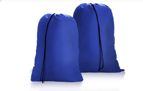OTraki Sacchi per Biancheria da Viaggio 70 x 90 cm 2 Pezzi Nero