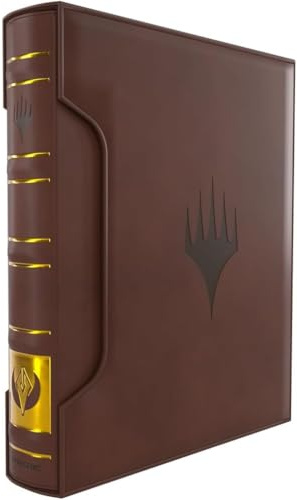 Gamegenic Magic : The Gathering - Secrets of Strixhaven Cards Almanach - 18 poches - Logo de faction 1 - Accessoire de jeu de cartes à collectionner - À partir de 13 ans
