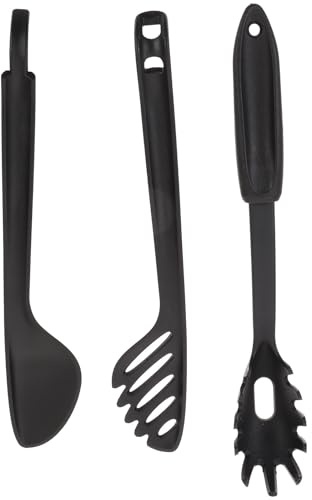 BETOOKY Pinzas para Espaguetis Reutilizables de Nailon Ergonómicas 2 Piezas para Servir Pasta y Alimentos, Accesorio para Cocina Doméstica, Aptas para Buffet, Picnic y Barbacoas