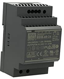 Mean Well DIN-Schienen-Netzteil, 60 W, 24 V, 2,5 A, HDR-60-24, Panel-Montage