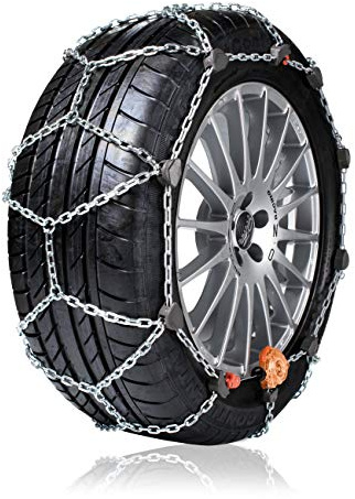 Weissenfels Sport 80 Schneeketten, zugelassen, 1 Paar, empfohlen für Compact SUV, NRCS080STD