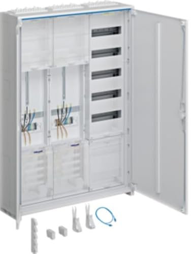 Hager Armoire complète ZB331X25 - Montage en saillie - Contenu : 1 pièce