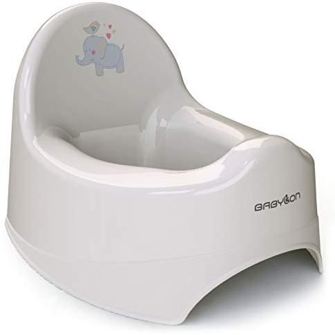 BABYLON Nautilus Töpfchen baby, Nachttopf für kinder, ab 1 Jahr, Grau