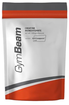 GymBeam Creatina Monoidrato Micronizzata, 100% Creapure, Creatina in Polvere di Massima Qualità e Purezza, Aumenta le Prestazioni, per Uomini e Donne, Apprezzata dagli Atleti (1000 g, Unflavored)