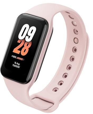 Xiaomi Smart Band 8 Active - Pantalla Grande 1,47‘’, Monitorización de Frecuencia Cardíaca, 50+ Modos Deportivos, Cuerpo Compacto De 9,99 mm, hasta 14 Días de Autonomía, Sueño, Estrés, Rosa