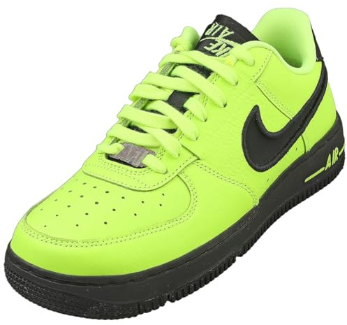 Nike W Air Force 1 Dance, Sneaker Donna, Volt Black Gunmetal, 39 EU
