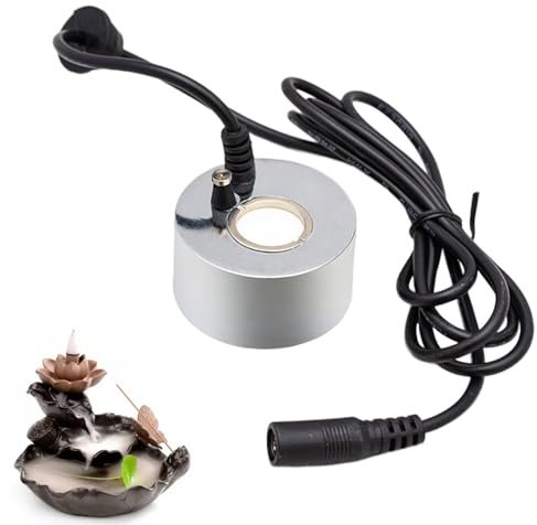 Mist Maker,Nebulizzatore ad Ultrasuoni,400 Ml/H Nebbia Nebulizzatore Ad Ultrasuoni,Ultrasuoni Mist Maker Fogger,Atomizzatore per Laghetto,Nebulizzatore per Stagno,Fontana D'acqua Stagno Nebbia