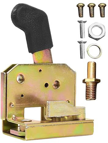 zwxqe Traktor Türschloss Teile Türriegel Metall Traktor Türgriff Traktor Türschloss Griff Türverriegelung Gabelstapler Sicherheit Türgriff Elektrisches Dreirad Türschloss Sicherheitsschloss für