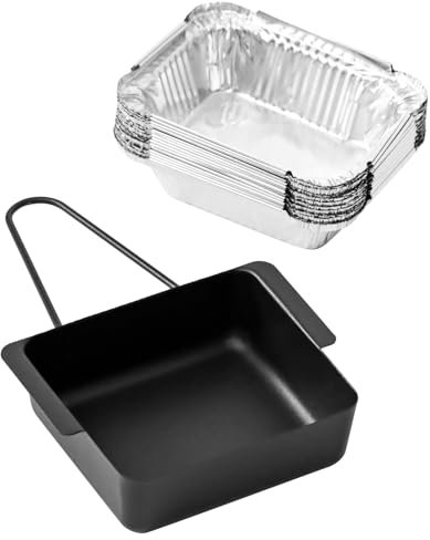 Bandeja de goteo para Nexgrill 720-0830H 720-0830D 720-0896, bandeja de grasa de repuesto para bandeja de goteo para 720-0882A 720-0888S 720-0898S 720-0898 para Cuisinart CGG-7400, paquete de 15