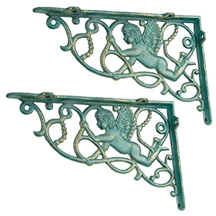 Artibetter Staffe Triangolari in Ferro Robuste Per Mensole e Pannelli Divisori, Supporti Da Parete Multiuso Per Stoccaggio Domestico e Professionale, 1 Coppia