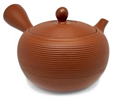 Tokoname Ware Kyusu Teiera Gyokko Syudei-Sendan (importazione giapponese)