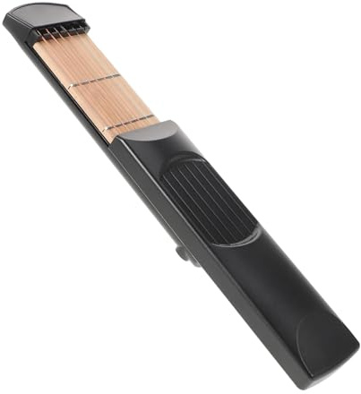 SWOOMEY Taschengitarre zum Üben von Musikinstrumenten mit Griffbrett Gitarre Praktischer Fingertrainer aus Kunststoff für Anfänger | Verbessert die Reaktionsgeschwindigkeit, Kompaktes Zubehör für Training, Passend für Übungseinheiten