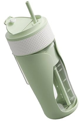 BELOWSYALER Licuadora portátil de 450 ml, exprimidor con potencia de trituración de hielo, botellas de mezcla recargables USB C, exprimidor de frutas y verduras