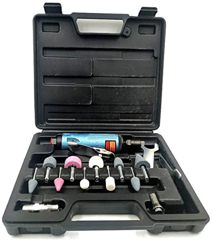 CSDASW 14 Pieces Air Compressor Die Grinder Grinding Polish Kit 1/4 Air Grinder Mill Engraving Tools Kits Pneumatic polishing machine