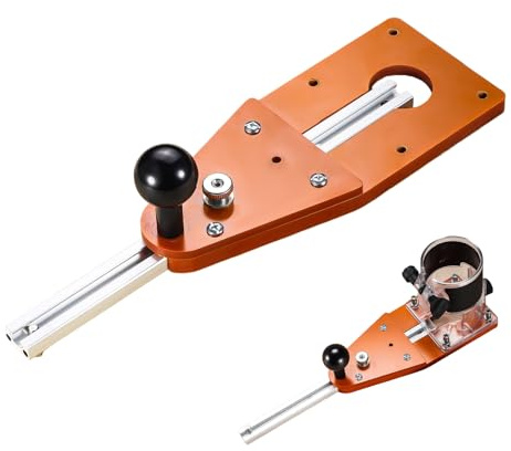 Fresa circolare per router, strumento di guida regolabile, per falegnami, lavori in interni ed esterni, casa officina