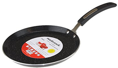 MASTERCOOK Aluminium Ceramic Non Stick PAN Induction Heavy Duty Crepe Pancake CHAPATI ROTI PAN DOSA Two Layer Non Stick Coating TAWA TAVA PAN Flat TAVA (30cm)