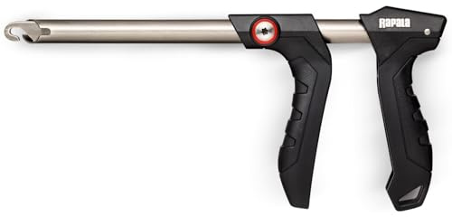 Rapala - Angelzange RCD Hook Remover - Angelzubehör aus Edelstahl - Hakenentfernungszange - Ergonomischer Griff - 27cm - Angelsachen für Angelkiste - Schwarz/Rot, Einzigartig