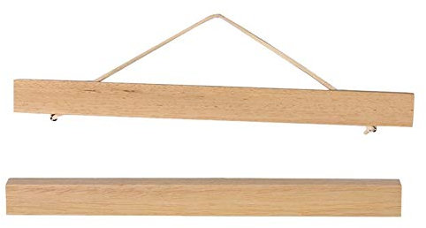 Tubayia Magnetisches Holz Posterleiste Plakatschiene Foto Plakat Poster Bilderrahmen für Wohnzimmer Wand Dekoration